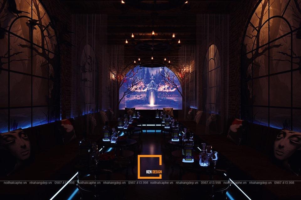 Mẫu thiết kế tầng 2 bar sixth sense