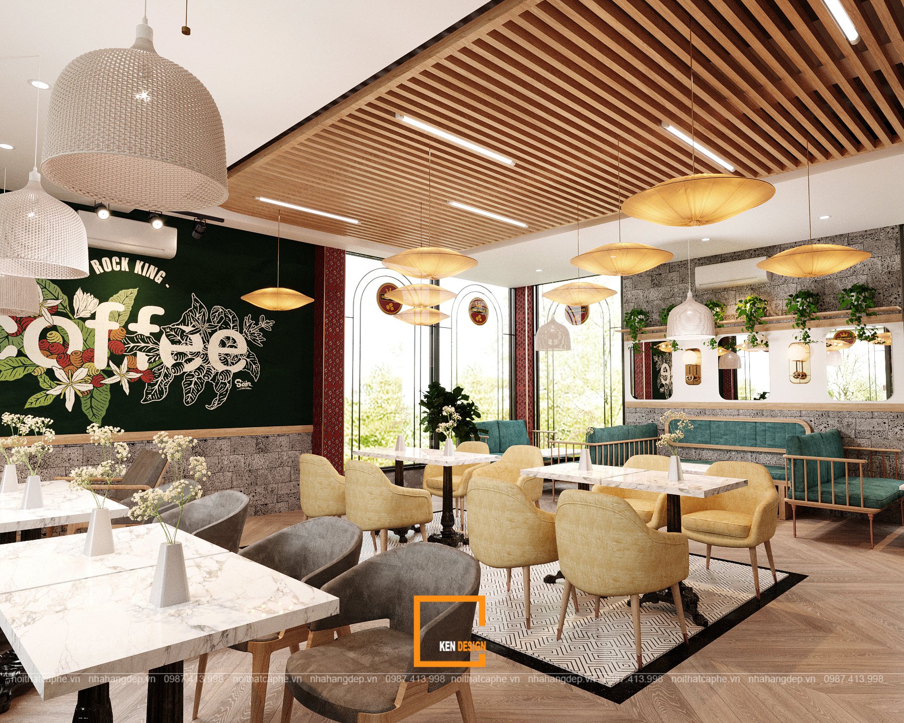 Rock King Coffee Quảng Ninh tầng 2