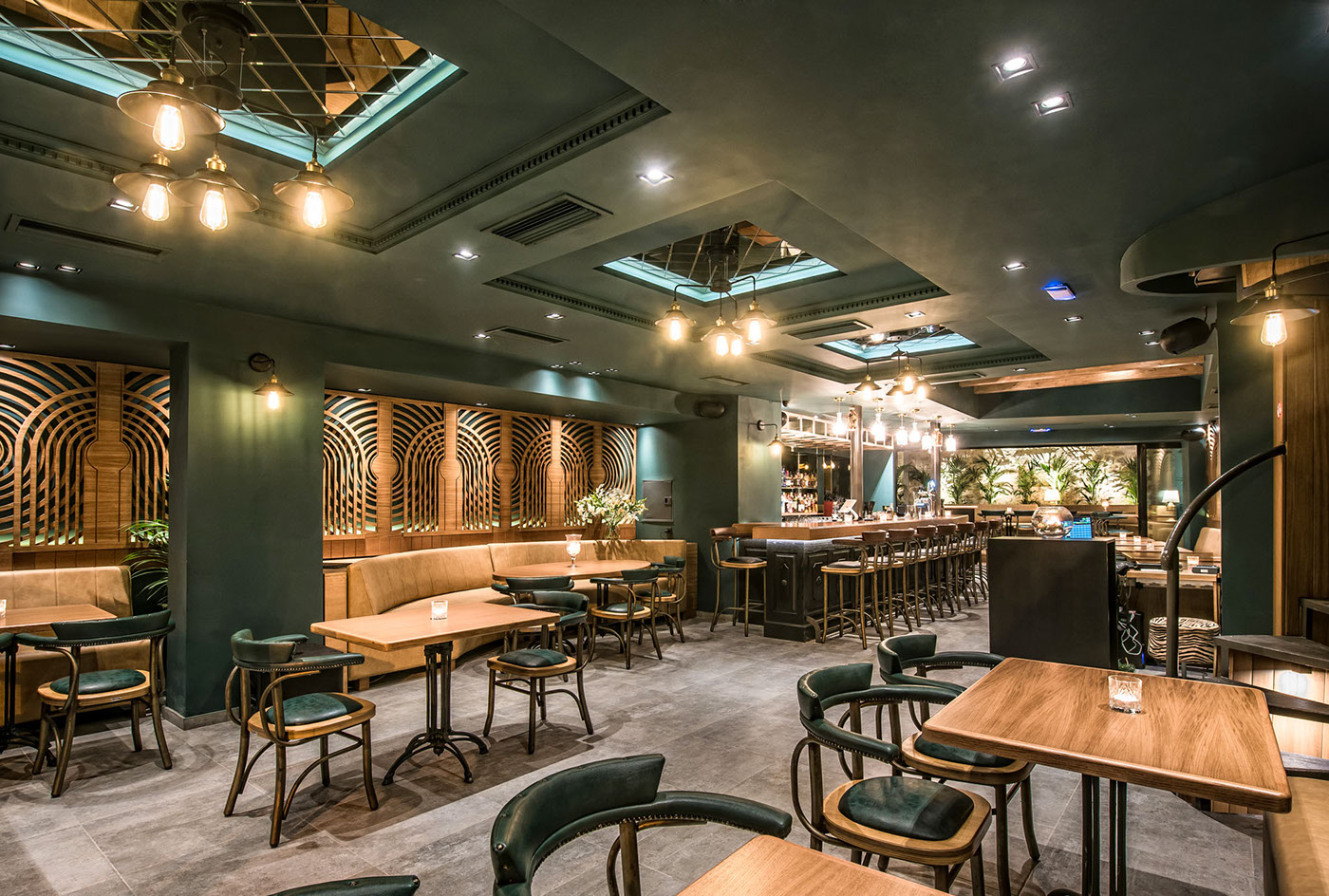 thiết kế nhà hàng bistro