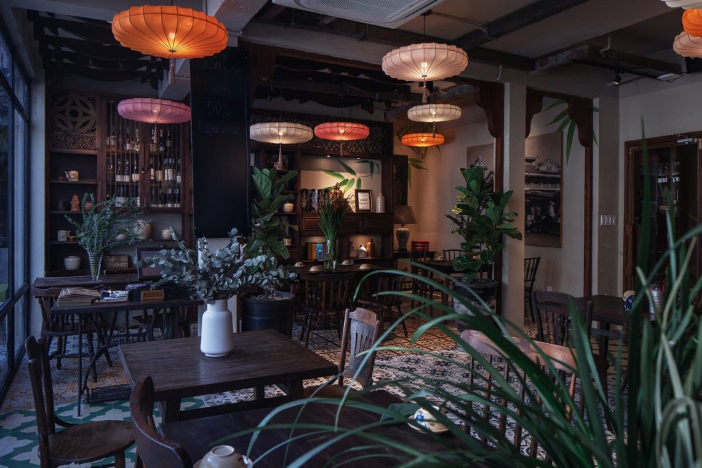 thiết kế nhà hàng bistro bụi quán