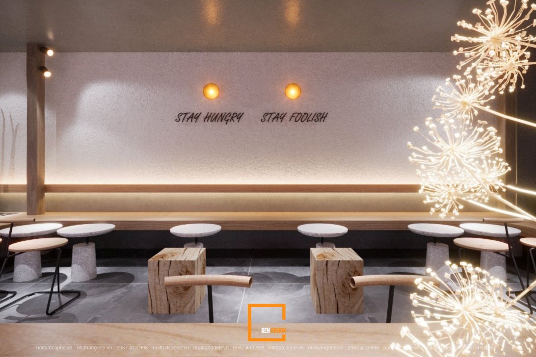 thiết kế nội thất quán cafe Le Petit Moment