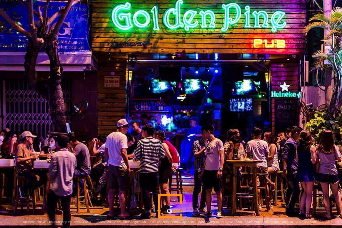 thiết kế quán pub