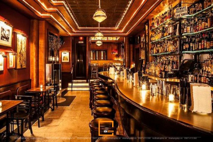 thiết kế quán pub
