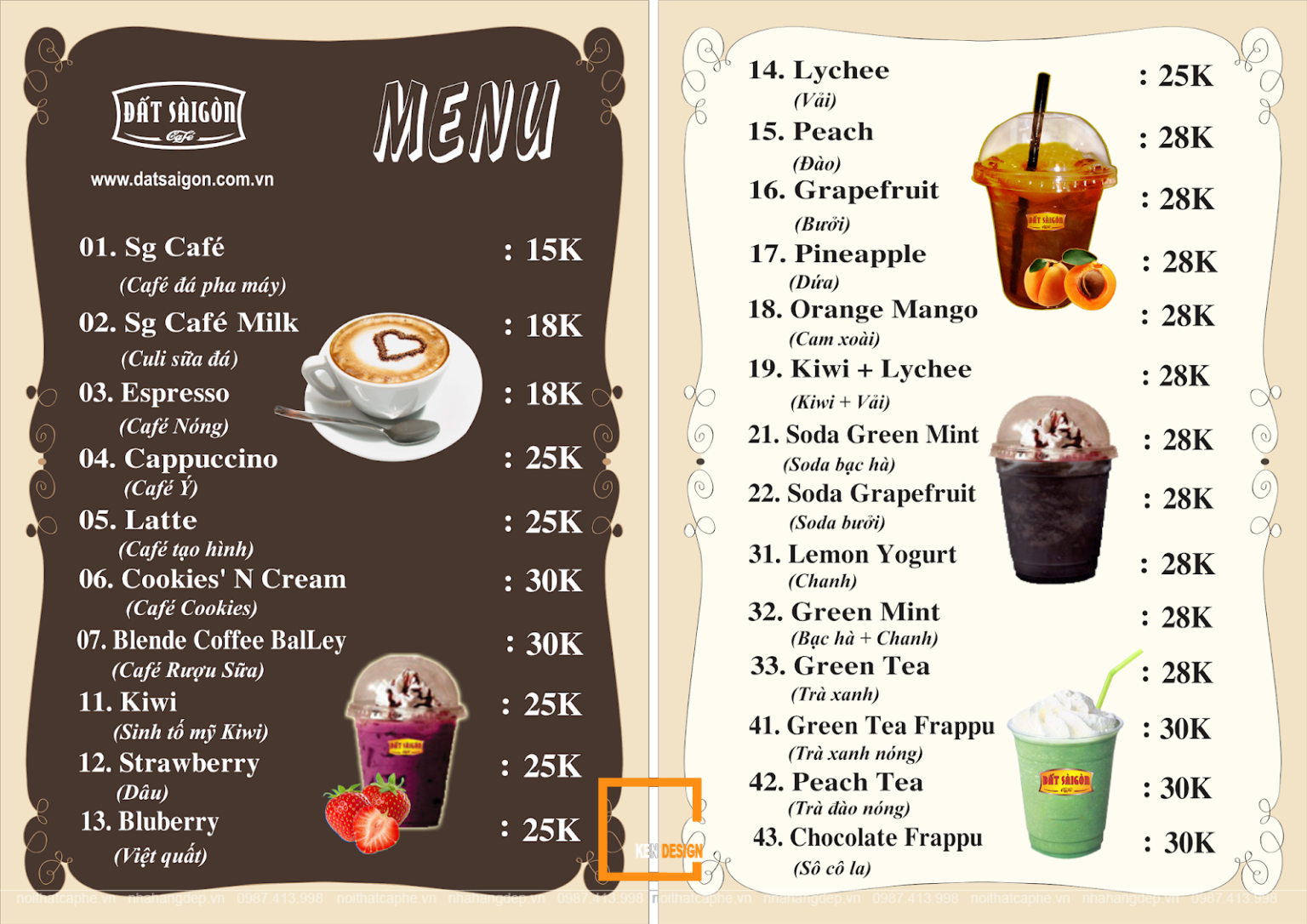thiết kế quán cafe sự kiện