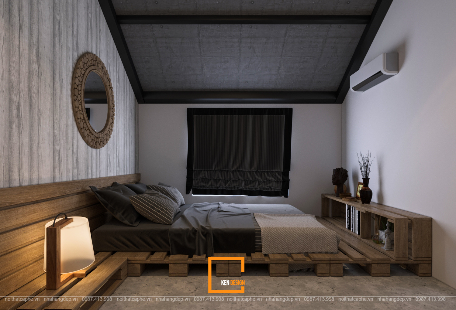 thiết kế nội thất homestay