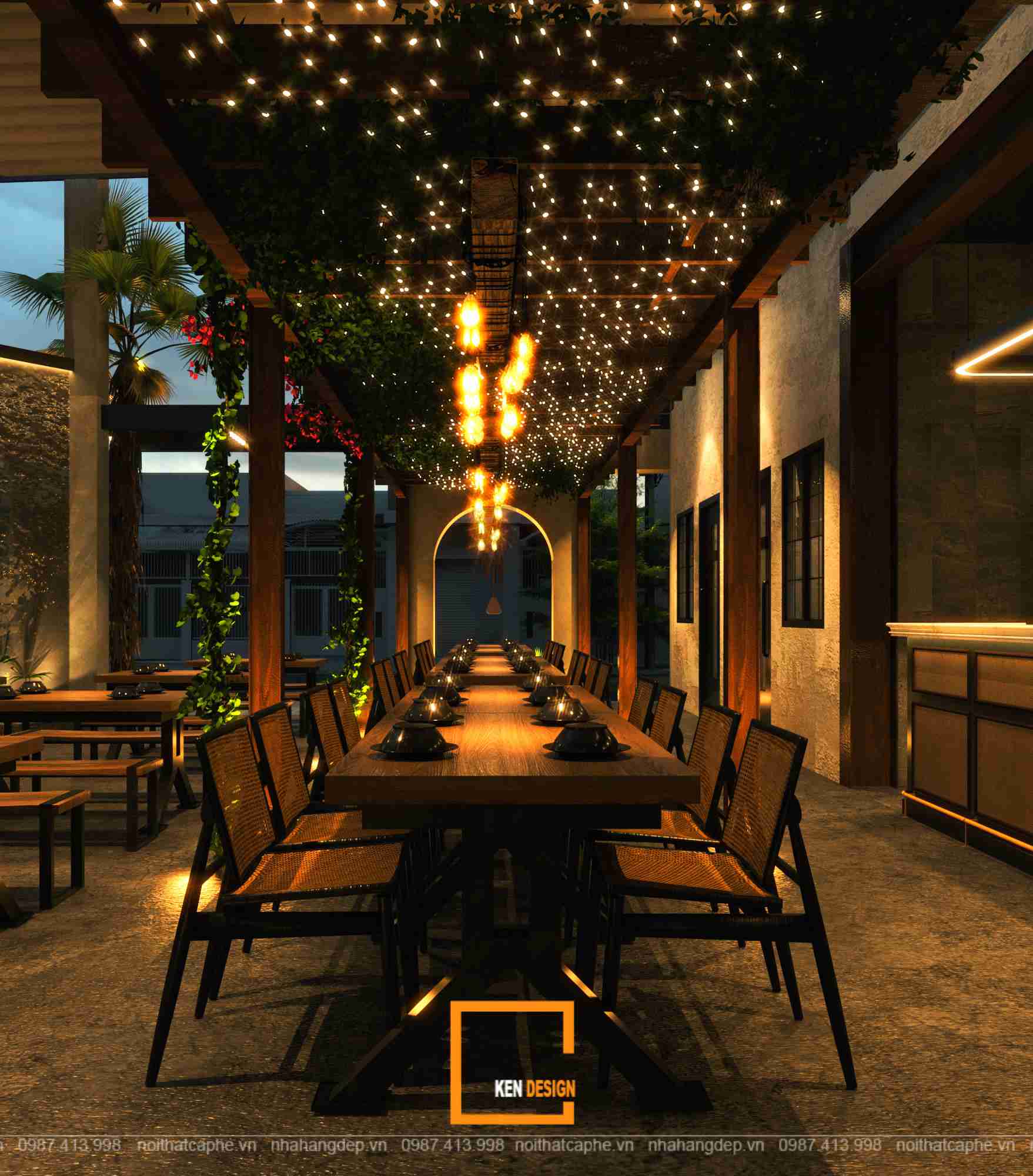 thiết kế Nhà hàng The Salt Garden