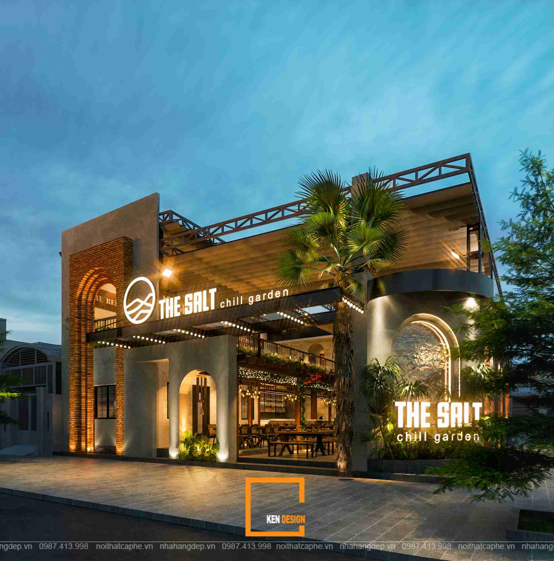 Thiết kế Nhà hàng The Salt Garden