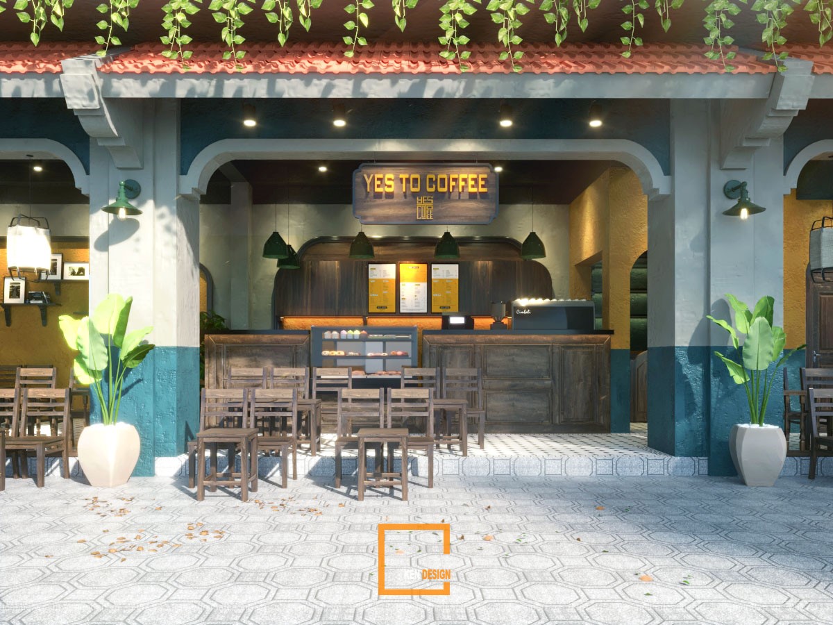 Thiết kế quán cafe Yes to Coffee