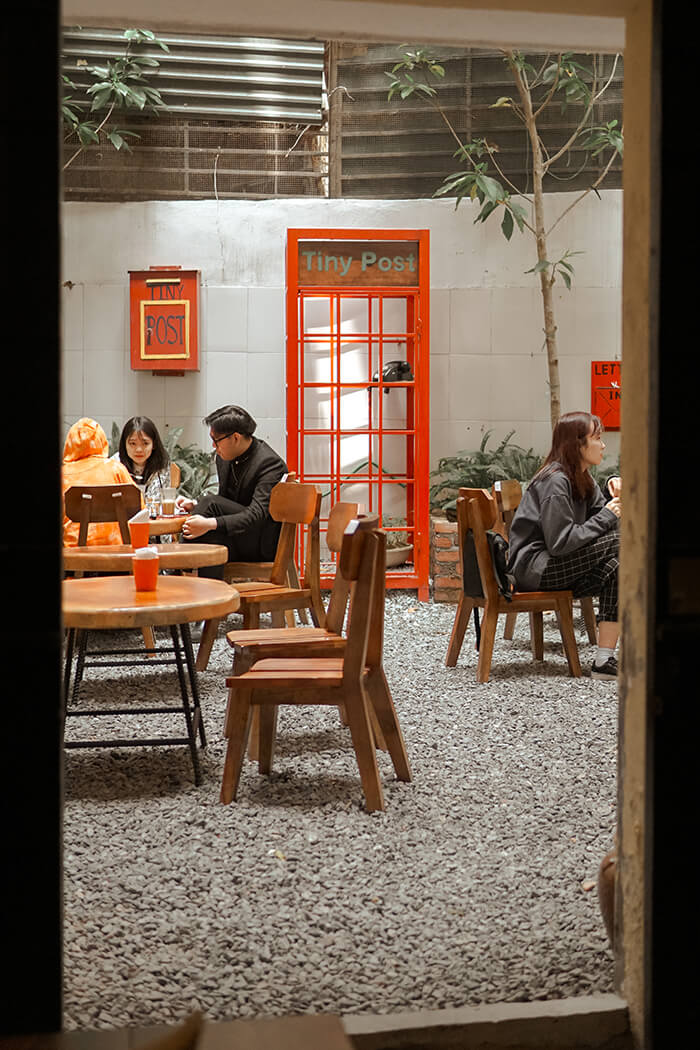 Thiết kế Tiny Post Cafe Trường Chinh