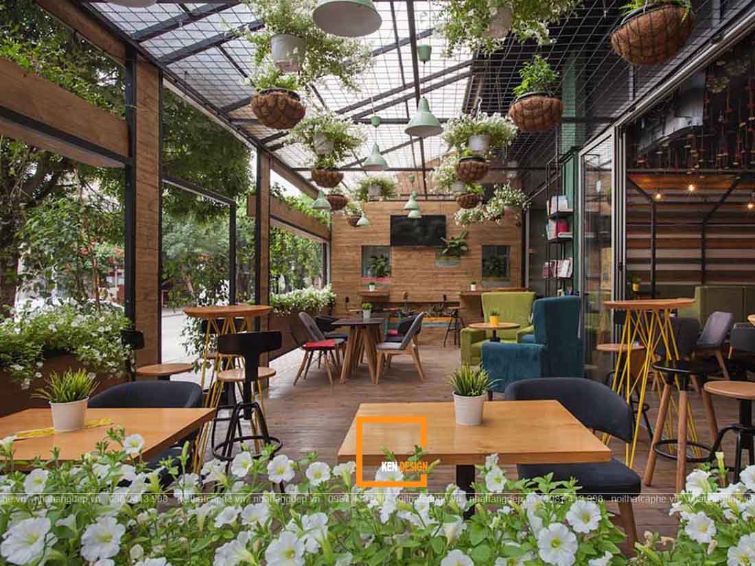 mẫu thiết kế quán cafe nhỏ xinh