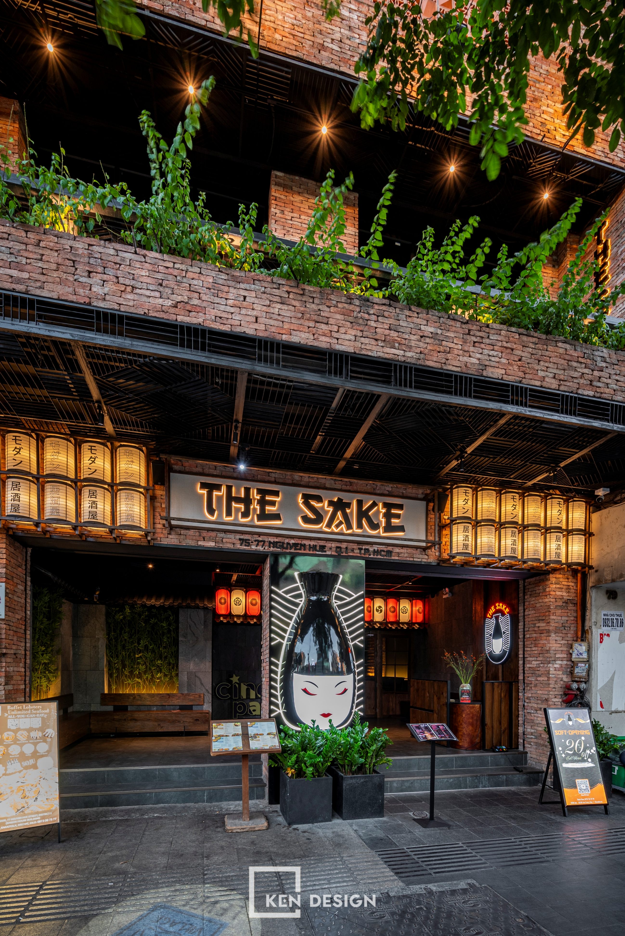 Thi công nhà hàng The Sake