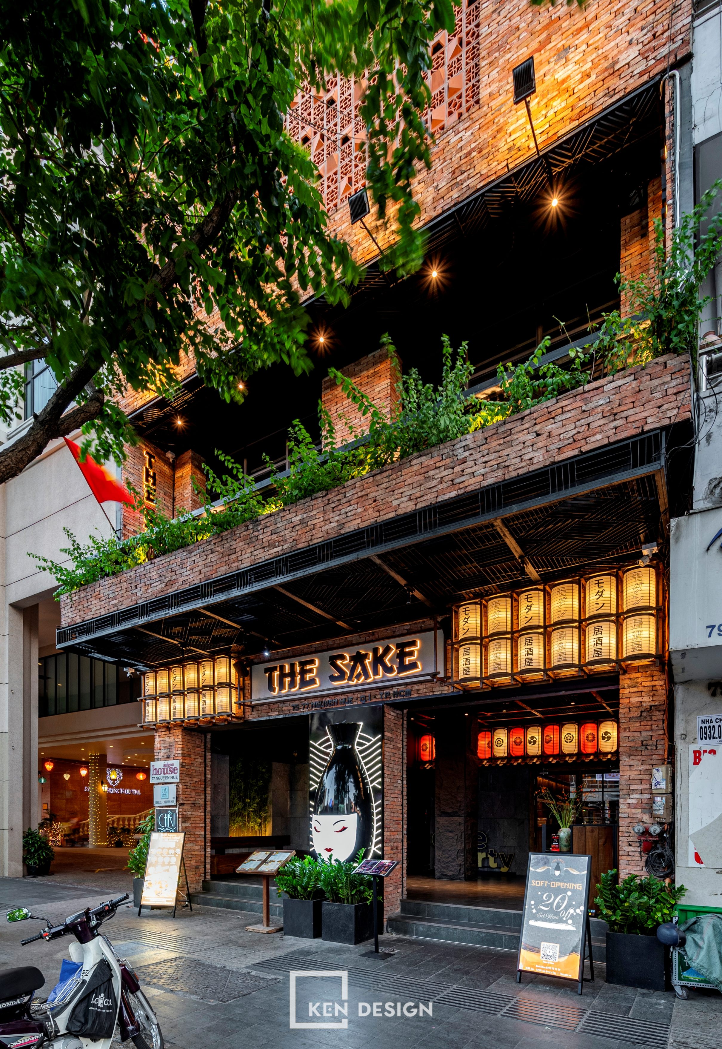 Thi công nhà hàng The Sake