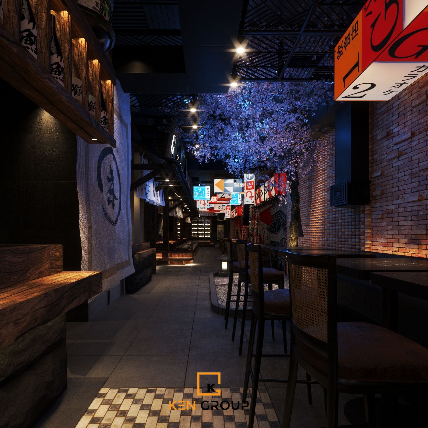 Thiết kế nhà hàng The Sake