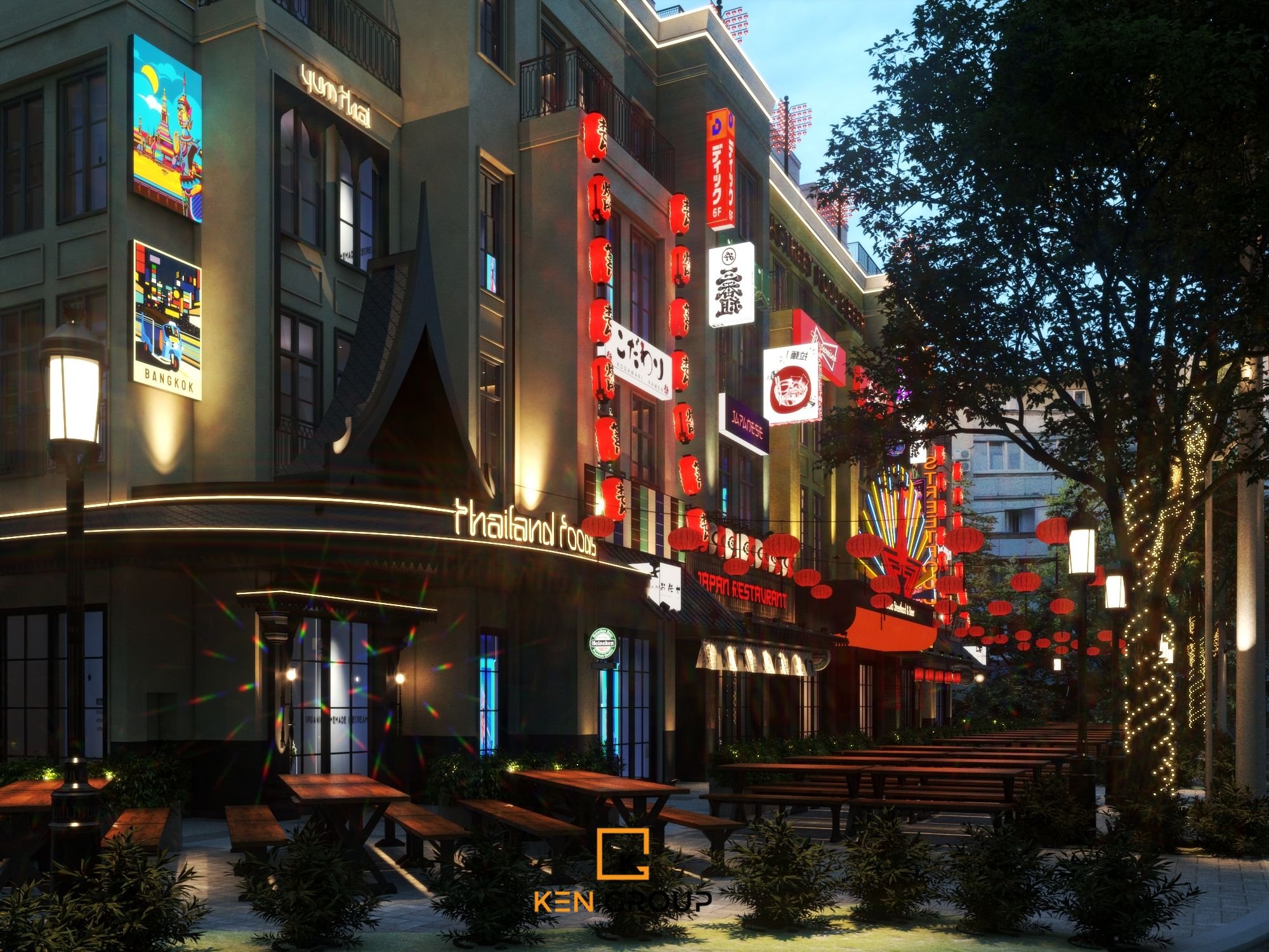 Thiết kế nhà hàng Stella