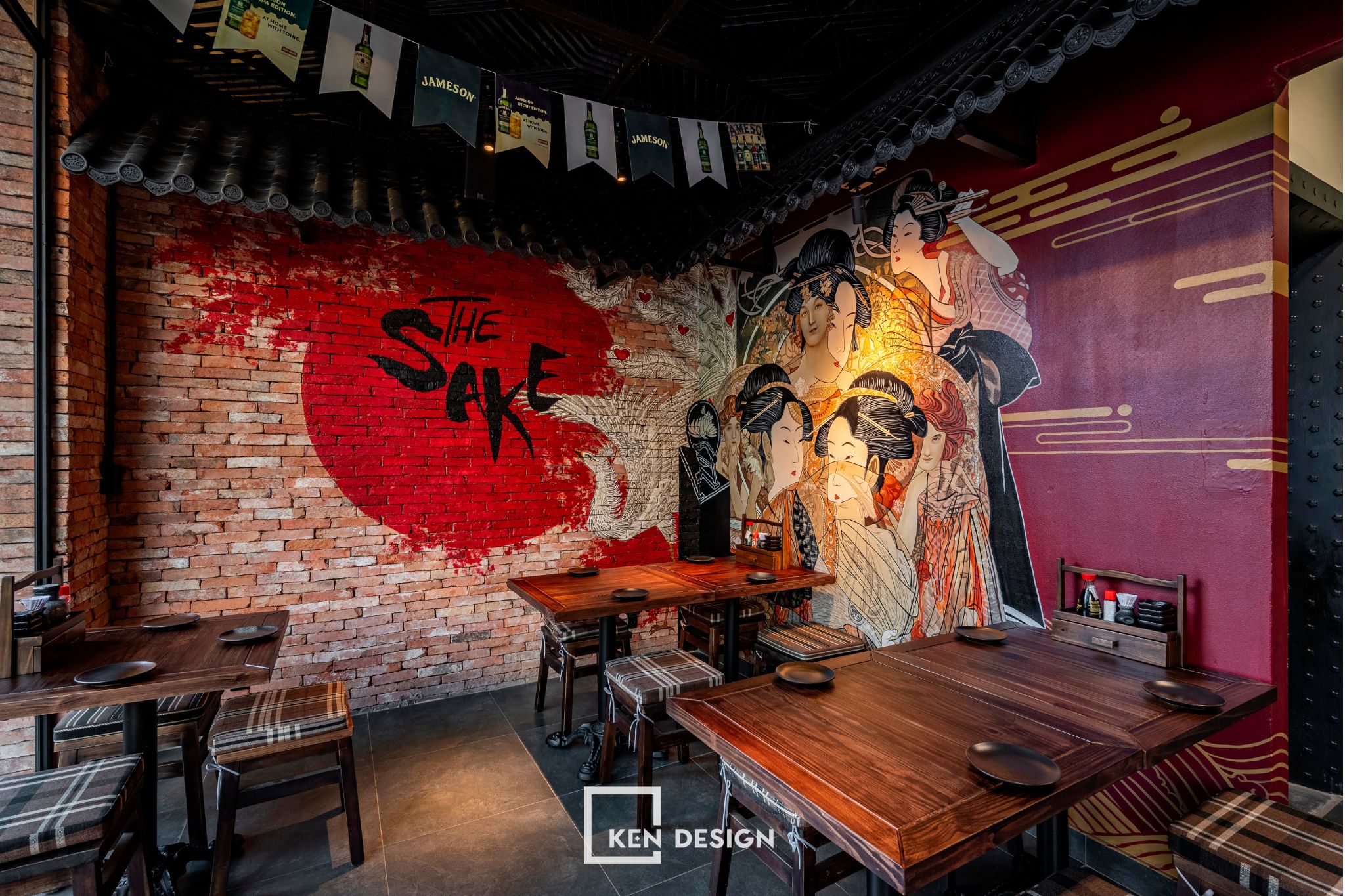 Thi công nhà hàng The Sake
