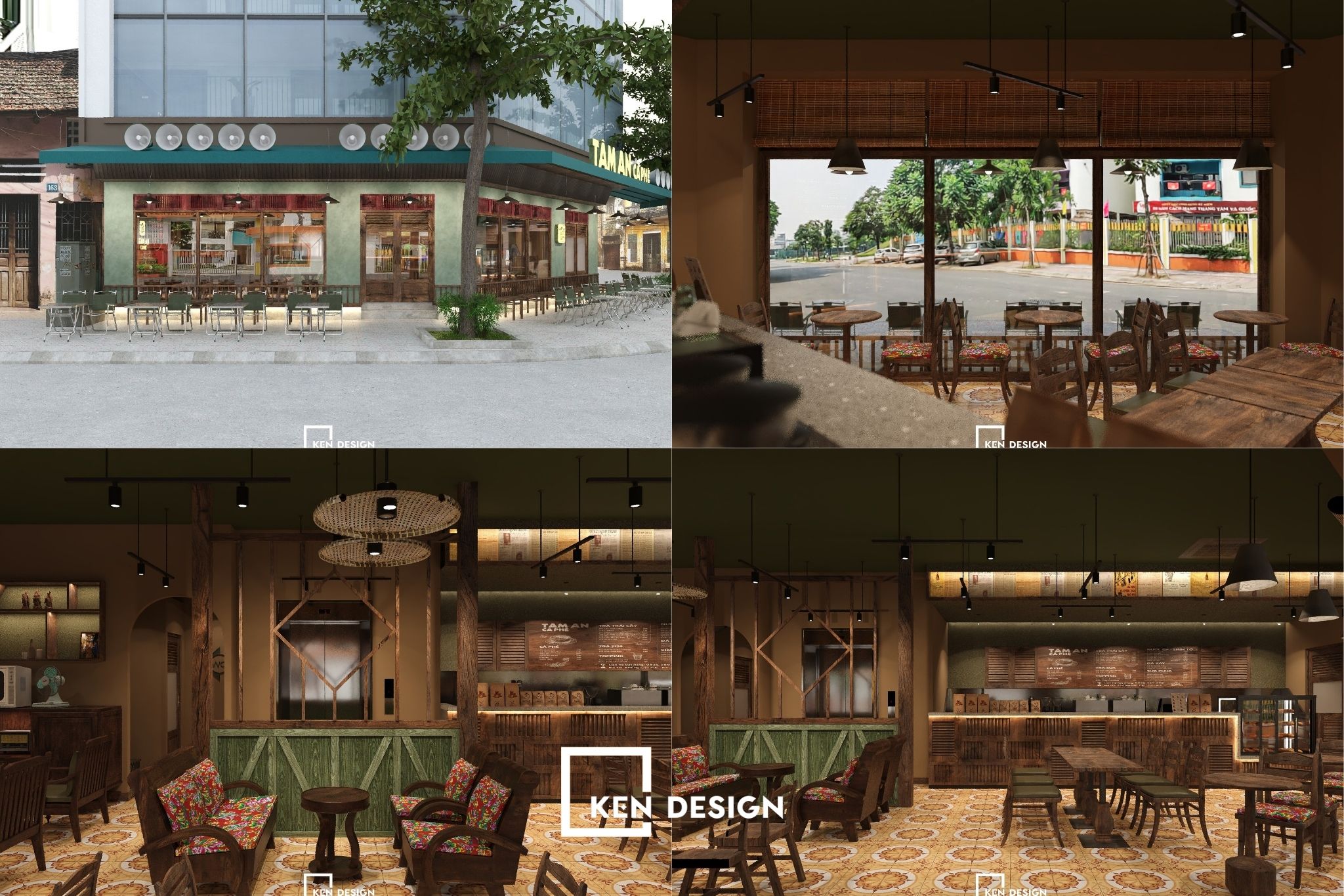 5 kinh nghiệm xương máu khi thi công quán cafe vintage