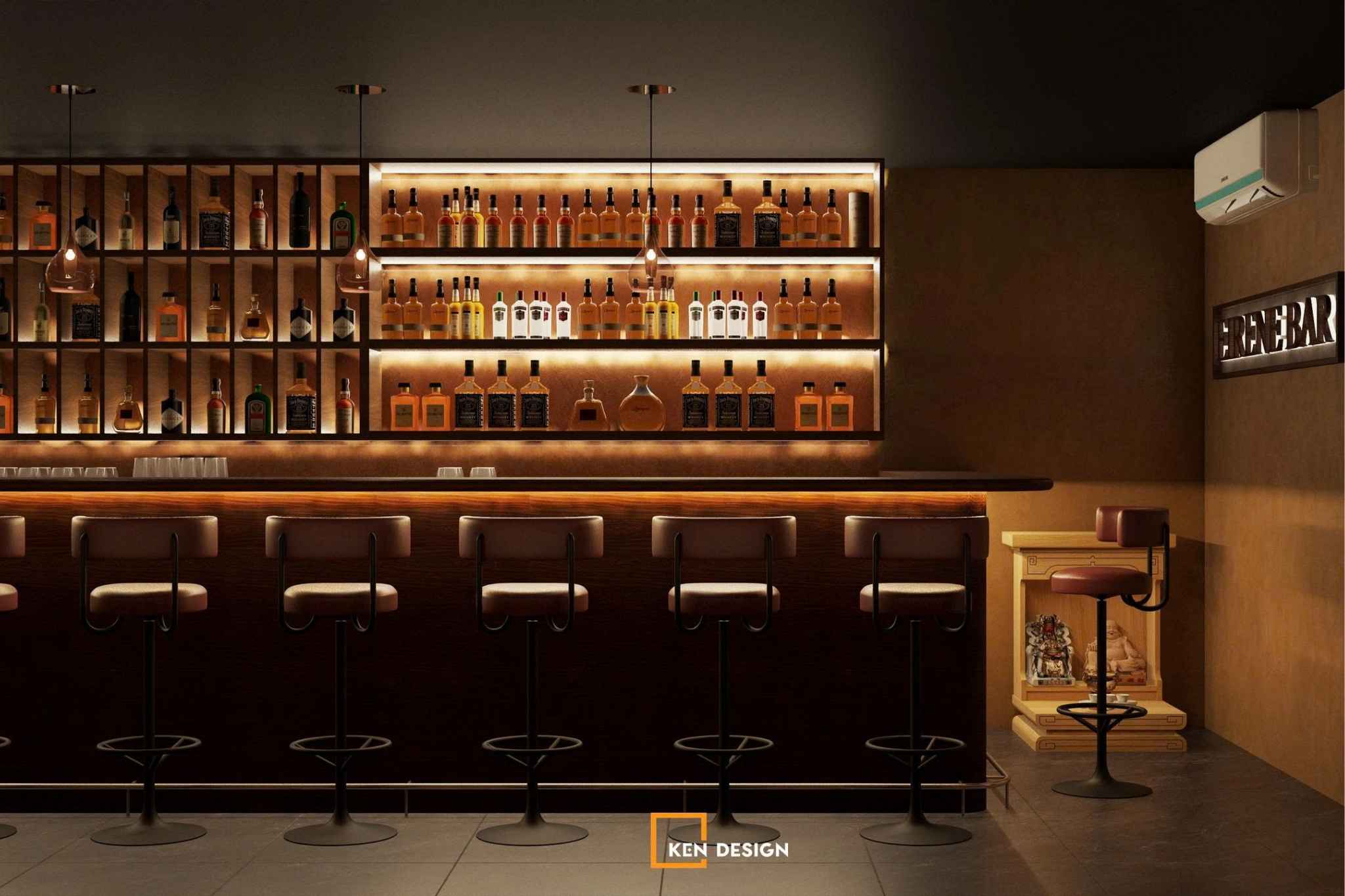 Thiết kế quán bar  EIRENE