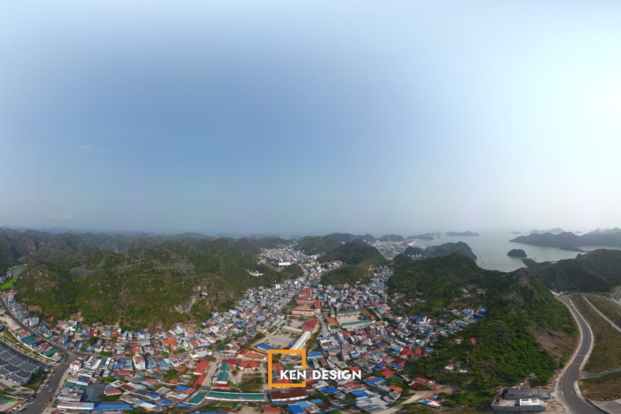 Mô hình khách sạn kết hợp nhà hàng ngoài đảo